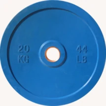 Диск JOHNS d51мм, цветной обрезиненный, 20кг