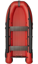 Моторная лодка ПВХ Фрегат 390 FM Jet/L/S (ФМ Джет/Л/С) с фальшбортом Красный, фото 1