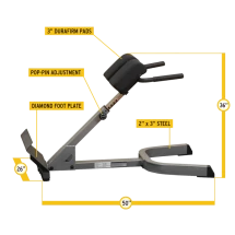Гиперэкстензия 45 градусов Body-Solid GHYP345
