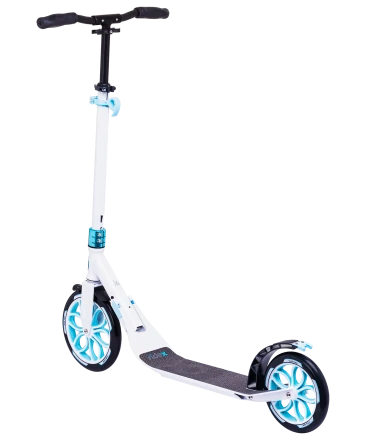 Самокат 2-колесный Supreme 255/215 мм, белый, фото 2