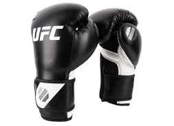 (UFC Перчатки тренировочные для спарринга черные - 12 Oz), фото 1