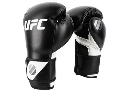 (UFC Перчатки тренировочные для спарринга черные - 14 Oz), фото 1