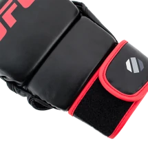 (UFC Перчатки MMA для спарринга 8 унций черные L/XL)