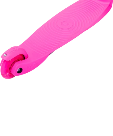 Самокат 3-колесный Zippy 3D, 120/80 мм, розовый, фото 6