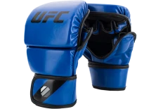 (UFC Перчатки MMA для спарринга 8 унций синие L/XL)