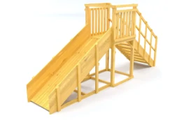 Зимняя горка Савушка Зима Wood 2 (скат 3м), фото 1