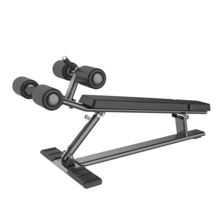 E-7037 Скамья для пресса регулируемая (Adjustable Decline Bench), фото 1