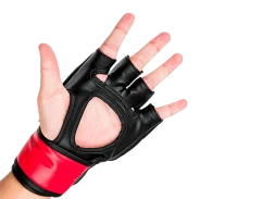 (UFC Перчатки MMA для грэпплинга 5 унций красные L/XL), фото 1