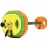 Штанга для аэробики PROFI-FIT 20090, обрезиненные диски (1,25 кг; 2,5 кг; 5 кг) по 2шт