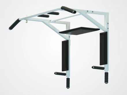 Турник 3в1 SportElite &quot;Стэнли&quot; разборный, черный, фото 4