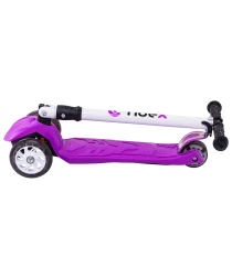 Самокат 3-колесный Smart 3D, 120/80 мм, фиолетовый, фото 4