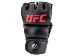 (UFC Перчатки MMA для грэпплинга 7 унций чёрные L/XL), фото 4