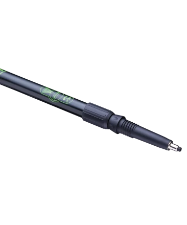 Палки для скандинавской ходьбы Longway, 77-135 см, 2-секционные, чёрный/ярко-зелёный, фото 3