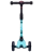 Самокат 3-колесный Stark 3D, 135/90 мм, мятный