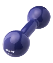 Гантель виниловая DB-102 4 кг, темно-синий