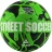 Мяч футб. &quot;SELECT Street Soccer&quot; арт. 813120-444, р.5, 32пан., резина, маш.сш., лат.камера, зел-черн