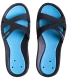 Сланцы женские Athena Woman Hook Black/Turquoise, 80680 83