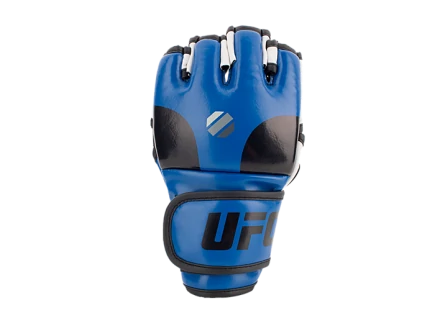 (UFC Перчатки MMA тренировочные с открытой ладонью синие L/XL), фото 1