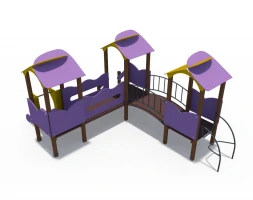 Игровой комплекс Зефир металлический скат Н-620 ДИО 10211, фото 2