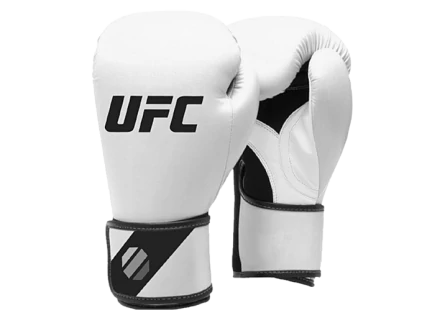 (UFC Перчатки тренировочные для спарринга белые - 14 Oz), фото 1