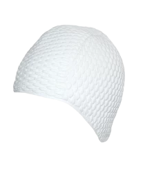 Шапочка для плавания Babble Cap 3115-10, резина, белый, фото 1