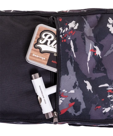 Чехол для скейтборда Skatebag, Red Camo, фото 9