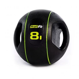 Медицинбол PROFI-FIT, с хватами  8 кг