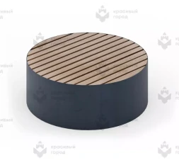 Скамья круглая на металлическом основании тип-3