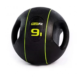 Медицинбол PROFI-FIT, с хватами  9 кг