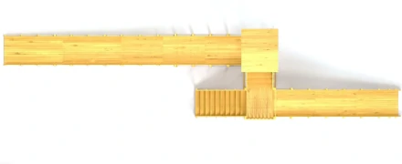 Зимняя горка Савушка Зима Wood 9, фото 5