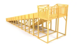 Зимняя горка Савушка Зима Wood 8 , фото 3