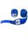 Бинт боксерский, 3,5 м, хлопок, синий