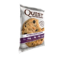Печенье Quest Cookie Oatmeal &amp; Raisin (12 шт), фото 3