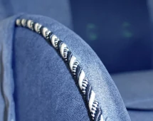 Офисное массажное кресло EGO Max Comfort EG3003 Galaxy Blue (микрошенилл)