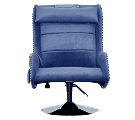 Офисное массажное кресло EGO Max Comfort EG3003 Galaxy Blue (микрошенилл), фото 2