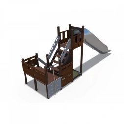 Игровой комплекс Миндаль горка Н-2000 ДИО 10011, фото 2