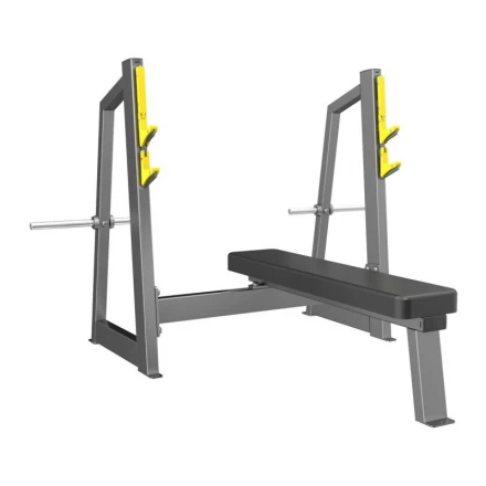 A-3043 Скамья-стойка для жима штанги лежа (Olympic Bench), фото 1