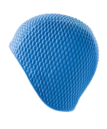 Шапочка для плавания Bubble Cap, голубой