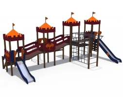Детский игровой комплекс Империя Китайская стена Н-900, Н-1500 ДИО 02030, фото 1