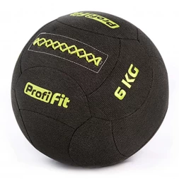 Медицинбол набивной кевларовый PROFI-FIT, (Kevlar Wallball) 6 кг, фото 1
