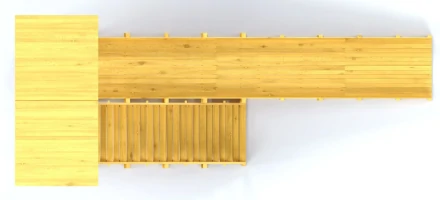 Зимняя горка Савушка Зима Wood 6/1, фото 5