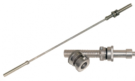 Гриф Barbell 2200 мм d 50 мм замок олимпийский особопрочная сталь 600 кг, фото 1