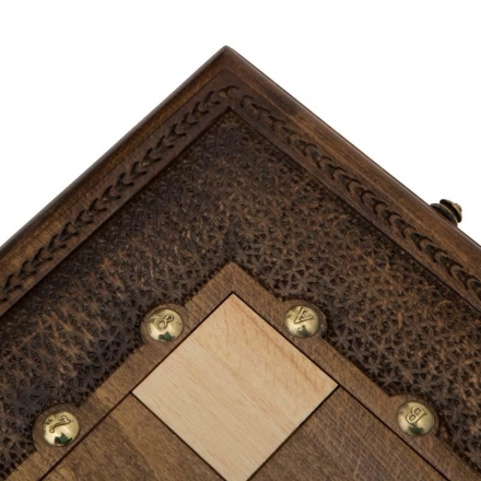 Шахматы 50 прямые с бронзой, Ohanyan, шт, фото 8