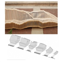 Скамья сложной формы Скамья сложной формы