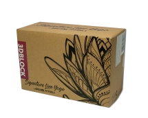 Блок для йоги трехцветный премиум в коробке Блок для йоги трехцветный премиум в коробке