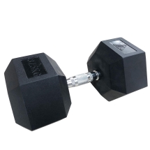 ГЕКСАГОНАЛЬНЫЕ ОБРЕЗИНЕННЫЕ ГАНТЕЛИ DFC DB001-37.5 37.5кг (пара) 