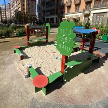 Песочница ВСТ 5659 со счетами для детской площадки Песочница ВСТ 5659 со счетами для детской площадки