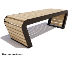 Скамейка уличная Времена года, Сосна 1,8 м, фото 1