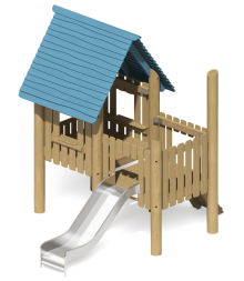 Игровой комплекс Эко ИК-224 для детской площадки, фото 1