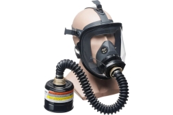 Противогаз фильтрующий ДОТ 600 марки А2В3Е3АХР3 R D категории 2 по маске панорамной МАГ 102-131-0031, фото 1